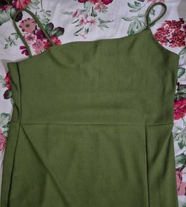 Olive Green Bodycon Dress