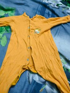 Adorable Baby Girl's Sleepsuit