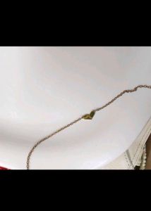 Gold Heart Pendant Necklace