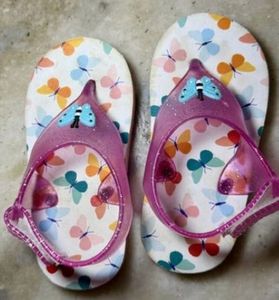 Cute Butterfly Flip-Flops for Kids