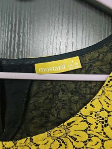Floral Yellow Blouse