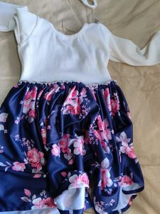 Floral Party Dress 6-12 month
