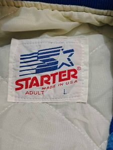 Vintage 1980s Starter Satin Bomber Jacket