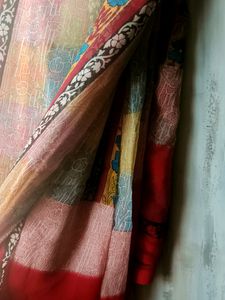 Multicolored Saree