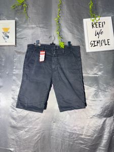 Men's Dark Gray Chino Shorts