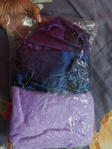 Combo silky Sleep Bonnet &amp; Hair Towel Set