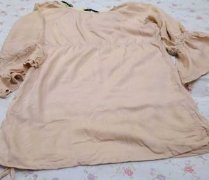 ✨ Trendy Beige Top &amp; Blue Flared Jeans Look ✨Casua