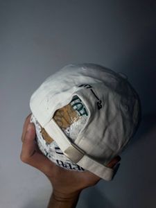 White "emis" Baseball Cap