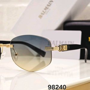 Balmain Paris Rimless Sunglasses