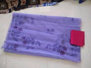Elegant Lavender Saree