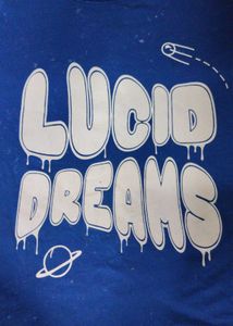 Lucid Dreams Graphic T-shirt Puff Print