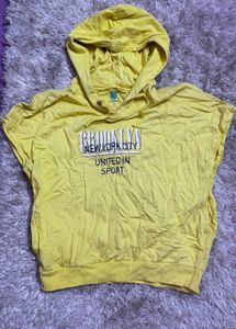 Lime Green Brooklyn Graphic Hoodie