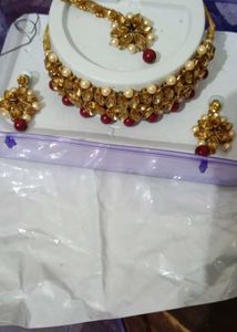 Elegant Purple Pearl Jewelry Set