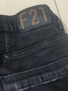 black boot cut jeans