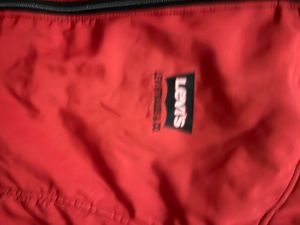 Men's Red Levi's Bomber Jacket