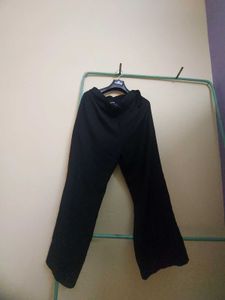 (NEW)SASSFRAS Black Flared Pants