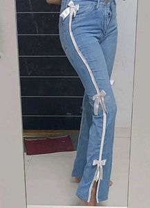 Ribbon Jeans