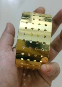 Gold Tone Cuff Bracelet