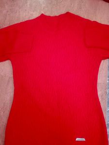 Red Knit Sweater