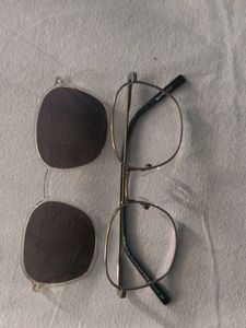 Clip-on Sunglasses with Eyeglasses