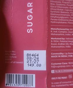Sugar Pop Nourishing Lip Balm - Vanilla