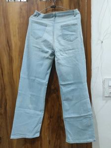 Light Wash Wide Leg Jeans