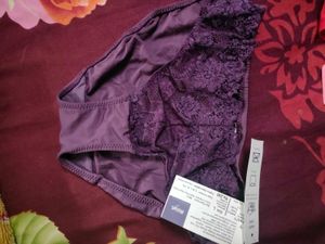 Maya Purple Lace Panties