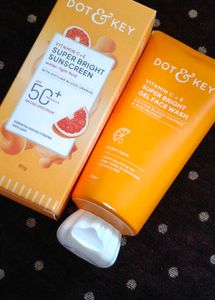 2 Face Wash ' sunscreen, moisturizer