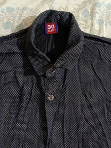 Boy's Dark Patterned Shirt