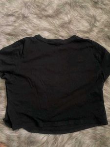 Black "Racing Tour" Graphic Tee