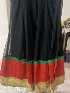 Designer Black Ethnic Gown