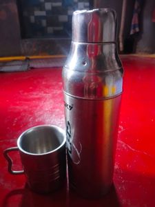 Combo Steel Flask with Cup