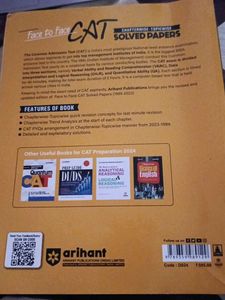 Arihant CAT Solved Papers (1999-2023)