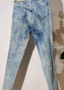 ELLE Washed Slim Jeans In 30inch Waist