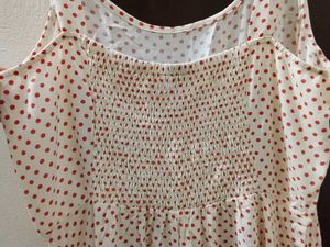 Polka Dot Sleeveless Dress