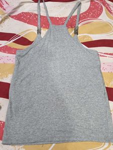 Grey Pinafore Dress - Casual &amp; Chic😻
