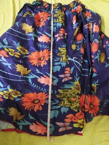 Floral Print Long Skirt