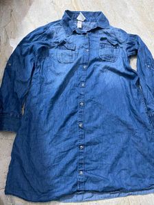Denim Shirt Dress