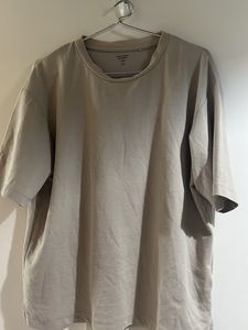 Oversized Beige T-Shirt
