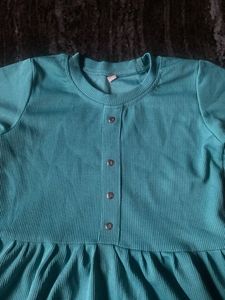 Casual Teal Dress