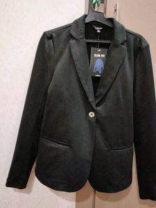 LABIOU Slim Fit Black Blazer New w/Tags