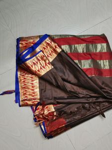 Very Beautiful Border ❤️🤎 Saree