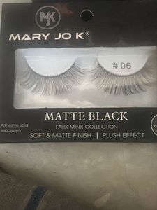 MARY JO K Matte Black False Lashes
