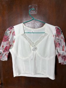white top