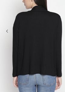Honey by Pantaloons Black Classic Shrug