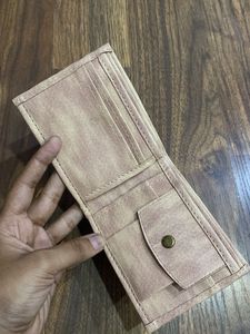 Stylish Pink Bi-fold Wallet