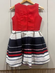 Women’s Fit And Flared Cute Mini Red Dress