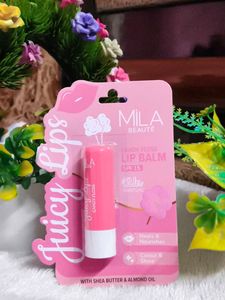 MILA BEAUTE Tinted Juicy Lip Balms with 12 H