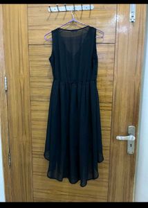 Chic Black Zipper Dress