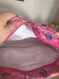 laptop bag n pink shoulder ba
